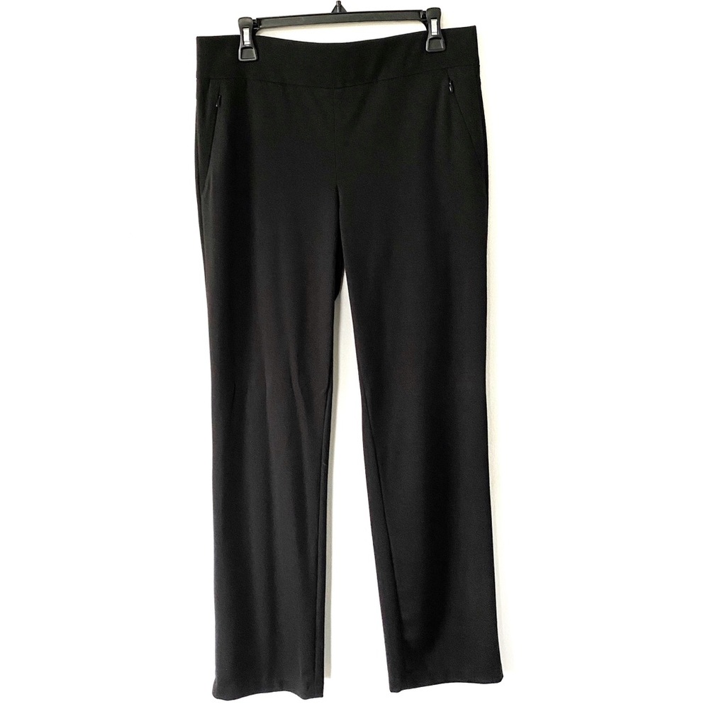 Black Tahari Straight Leg Career Pants